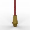 zugentlastung klemmnippel cord grip gold strain relief feingewinde textilkabel