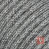 Textil Verlängerungskabel | Textilkabel mit Schuko-Winkelstecker und Kupplung aus Duroplast (Bakelit Optik) | Grau-Melange