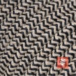 Textil Verlängerungskabel | Textilkabel mit Schuko-Winkelstecker und Kupplung aus Duroplast (Bakelit Optik) | Leinen-Schwarz