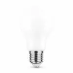 E27 LED Filament Lampe, Globe A60, Milky