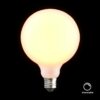 E27 Satin Opal LED Globe G125 Lampe, 4, 5 W, dimmbar an