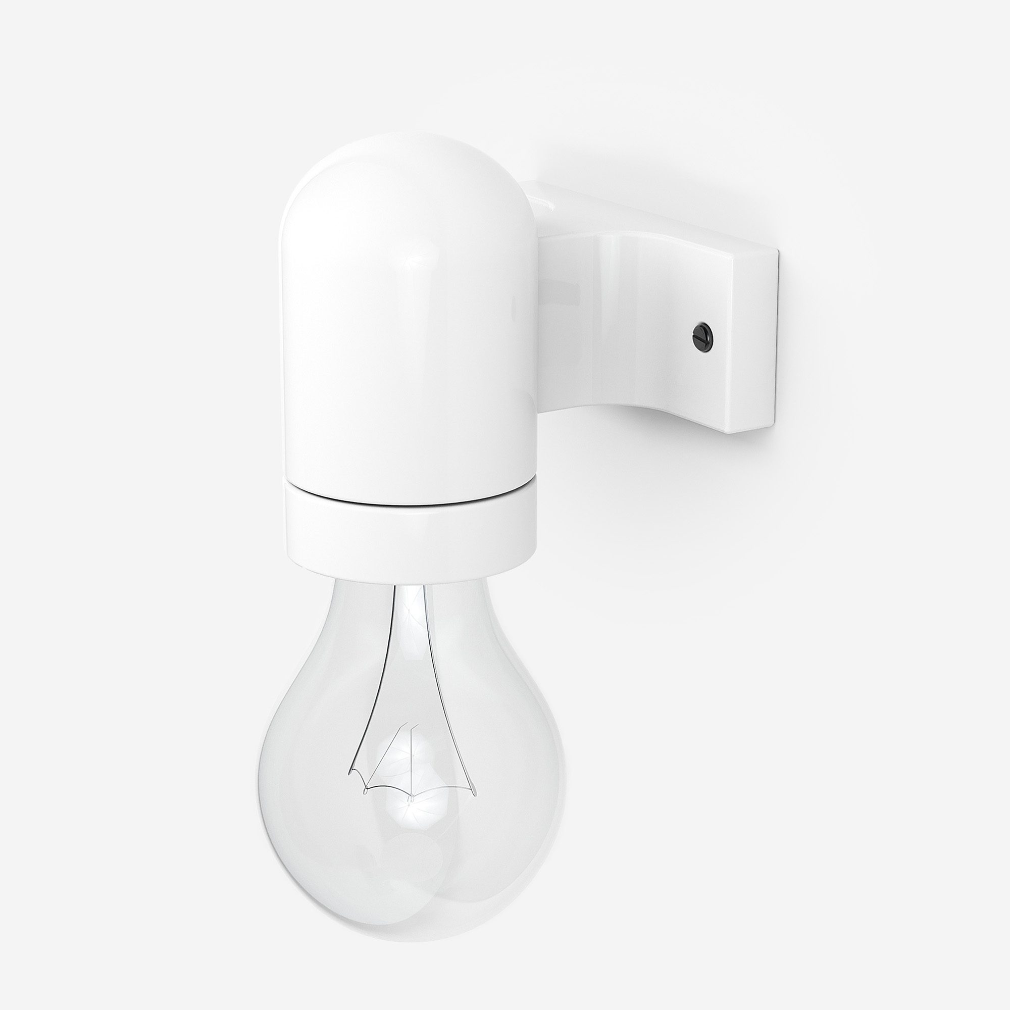 Reachyea Porzellan-Lampenfassung E27 – Klassisches Weiß Mit Grünem Kordelgriff, Für Glühbirnen Bis 60W, 250V