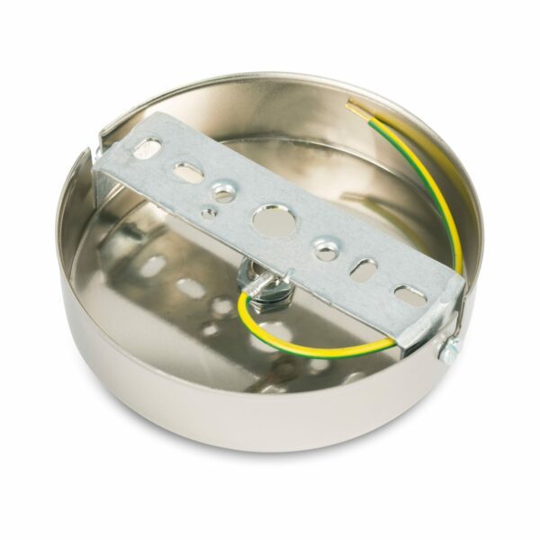 Innenteil von Deckenbaldachin Nickel mit 1 kabelauslaessen