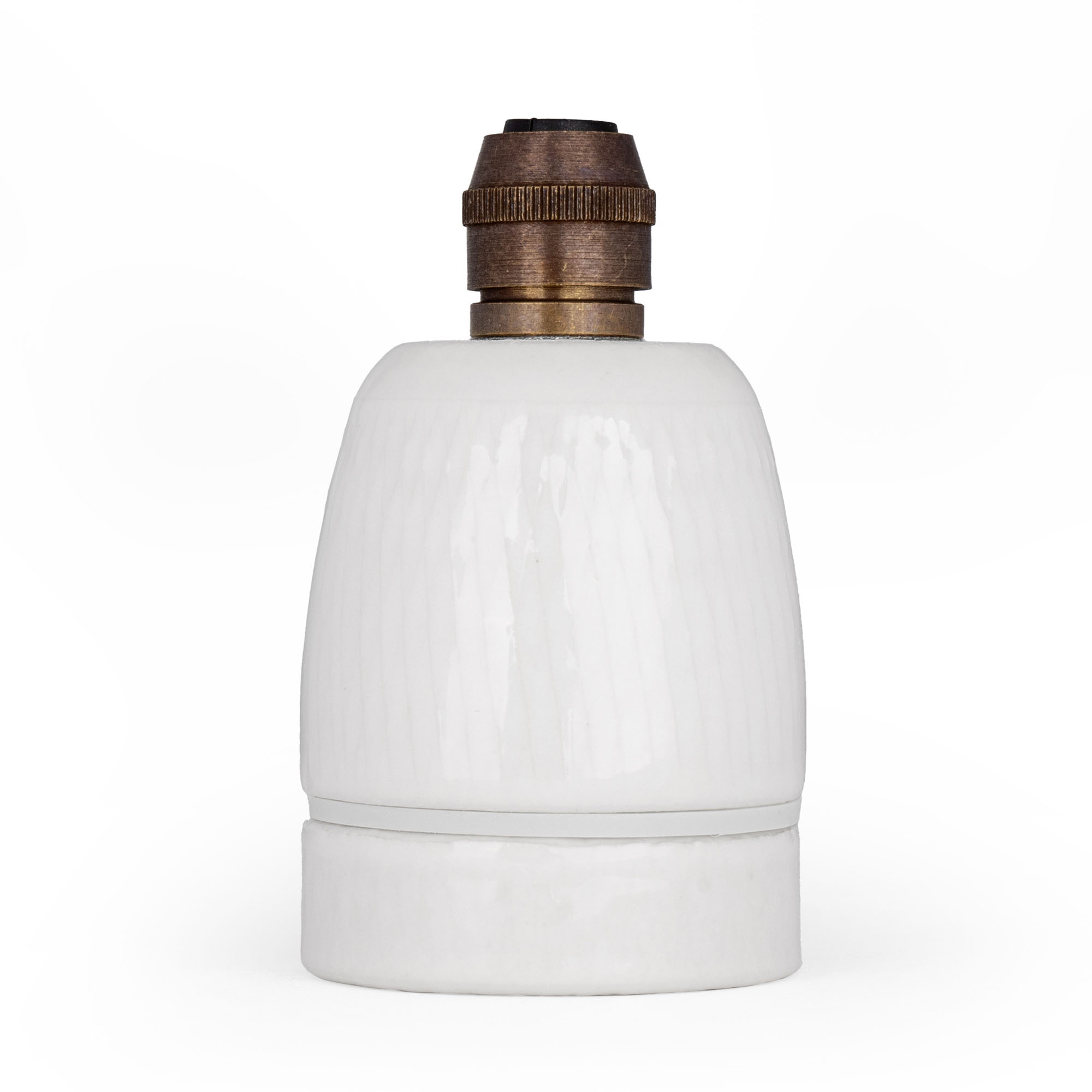 Porzellan-lampenhalter mit elektrischem e27-stil 007274sg