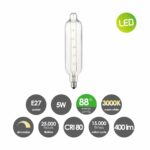 Spezifikationen für Retro LED-Lampenröhre E27 Dimmable