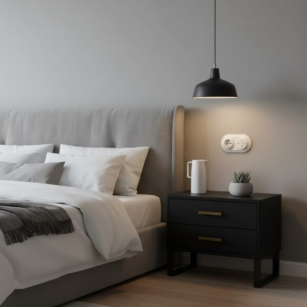 UP5UP1 White Bedroom