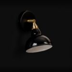 Relight Bell W1, Vintage Wandleuchte mit emailliertem Lampenschirm,  13, 5 cm
