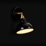 Relight Bell W1, Vintage Wandleuchte mit emailliertem Lampenschirm,  13,5cm