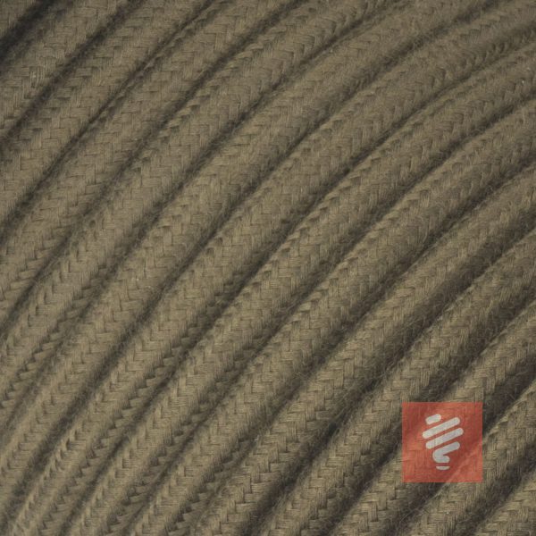 textilkabel stoffkabel schlauchleitung stoffummantelt textilummantelt pvc-kabel rundkabel h03vv-f 3g 0.75 3x0.75mm 3-adrig dreiadrig forest