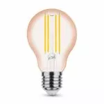 Dekorative E27 LED Filament Lampe, A60 Amber