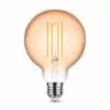 Dekorative E27 LED Filament Lampe, G95 Amber