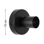 Dimensionen für Moderne Wandlampe & Deckenleuchte Schwarz Minimal Design, Relight Eco