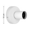 Dimensionen für Moderne Wandlampe & Deckenleuchte Weiß Minimal Design, Relight Eco