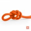 Knoten aus Textilkabel, Orange