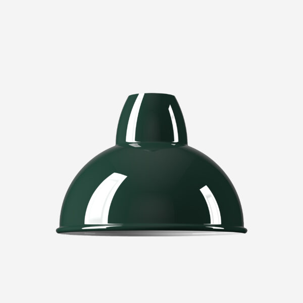 Lampenschirm Emaille Relight Bell 13, 5cm, Moosgrün