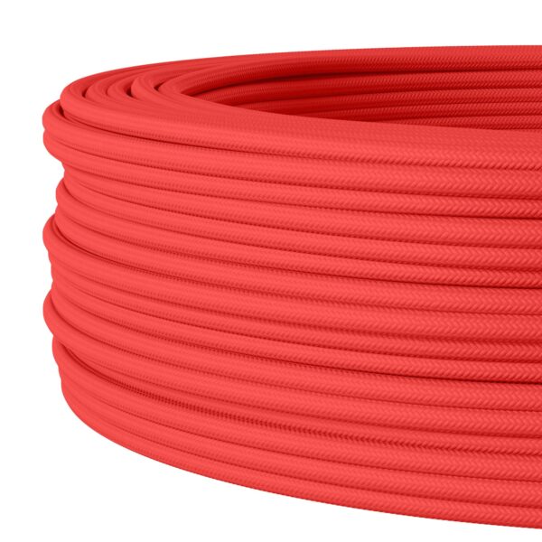100m 2-adriges 0, 75 mm2 rundes Stoff kabel Elektrokabel Flex Textil kabel  Draht für Innen pendel leuchten - AliExpress